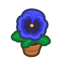 Blue Pansy Plant Animal Crossing New Horizons | ACNH Critter - Nookmall