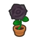 Black Rose Plant Animal Crossing New Horizons | ACNH Critter - Nookmall