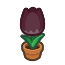 Black Tulip Plant Animal Crossing New Horizons | ACNH Critter - Nookmall