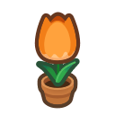 Orange Tulip Plant Animal Crossing New Horizons | ACNH Critter - Nookmall