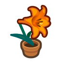 Orange Lily Plant Animal Crossing New Horizons | ACNH Critter - Nookmall