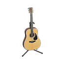 Acoustic Guitar Animal Crossing New Horizons | ACNH Critter - Nookmall