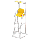 Lifeguard Chair Animal Crossing New Horizons ACNH Critter Nookmall