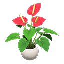 Anthurium Plant Animal Crossing New Horizons | ACNH Critter - Nookmall
