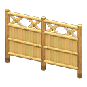 Bamboo Lattice Fence Animal Crossing New Horizons | ACNH Items - Nookmall