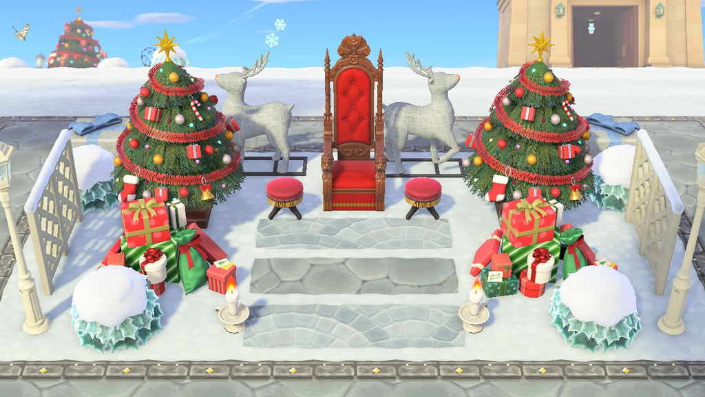 Animal Crossing Christmas Design