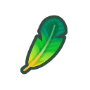 Green Feather Animal Crossing New Horizons | ACNH Critter - Nookmall