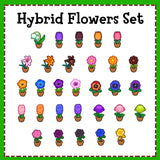 Animal Crossing New Horizons Hybrid Flowers | ACNH Hybrid Flower Collection