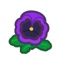 Purple Pansies Animal Crossing New Horizons | ACNH Critter - Nookmall