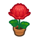 Red Mum Plant Animal Crossing New Horizons | ACNH Critter - Nookmall
