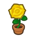 Yellow Rose Plant Animal Crossing New Horizons | ACNH Critter - Nookmall