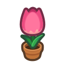 Pink Tulip Plant Animal Crossing New Horizons | ACNH Critter - Nookmall