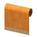 Orange Moroccan-Style Wall