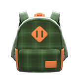 Checkered Backpack Animal Crossing New Horizons | ACNH Items - Nookmall