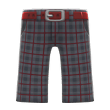 Checkered School Pants