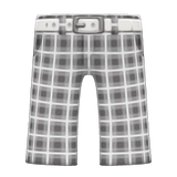 Checkered School Pants