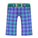 Checkered School Pants