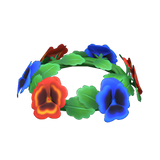 Cool Pansy Crown