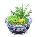 Floating-Biotope Planter Animal Crossing New Horizons | ACNH Critter - Nookmall