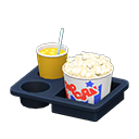 Popcorn Snack Set Animal Crossing New Horizons | ACNH Critter - Nookmall