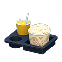Popcorn Snack Set Animal Crossing New Horizons | ACNH Critter - Nookmall