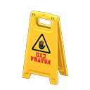 Floor Sign Animal Crossing New Horizons | ACNH Critter - Nookmall