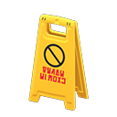 Floor Sign Animal Crossing New Horizons | ACNH Critter - Nookmall