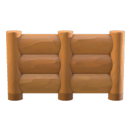Log-Wall Fence DIY Recipe