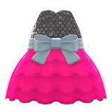 Bubble-Skirt Party Dress Animal Crossing New Horizons | ACNH Items - Nookmall