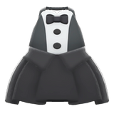 Chic Tuxedo Dress Animal Crossing New Horizons | ACNH Items - Nookmall