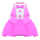 Chic Tuxedo Dress Animal Crossing New Horizons | ACNH Items - Nookmall