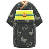 Butterfly Visiting Kimono Animal Crossing New Horizons | ACNH Items - Nookmall