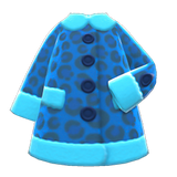 Animal-Print Coat Animal Crossing New Horizons | ACNH Items - Nookmall