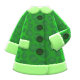 Animal-Print Coat Animal Crossing New Horizons | ACNH Items - Nookmall