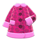 Animal-Print Coat Animal Crossing New Horizons | ACNH Items - Nookmall