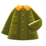 Coverall Coat Animal Crossing New Horizons | ACNH Items - Nookmall