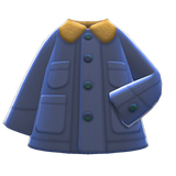 Coverall Coat Animal Crossing New Horizons | ACNH Items - Nookmall