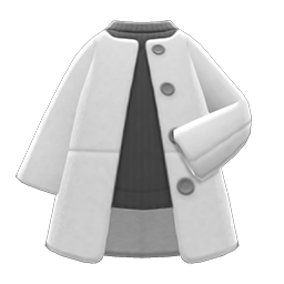 Collarless Coat Animal Crossing New Horizons | ACNH Items - Nookmall