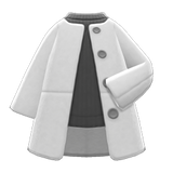 Collarless Coat Animal Crossing New Horizons | ACNH Items - Nookmall