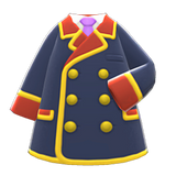 Conductor's Jacket Animal Crossing New Horizons | ACNH Items - Nookmall