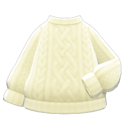 Aran-Knit Sweater Animal Crossing New Horizons | ACNH Items - Nookmall