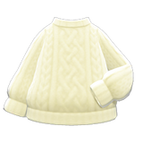 Aran-Knit Sweater Animal Crossing New Horizons | ACNH Items - Nookmall