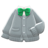 Cardigan School Uniform Top Animal Crossing New Horizons | ACNH Items - Nookmall