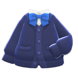 Cardigan School Uniform Top Animal Crossing New Horizons | ACNH Items - Nookmall