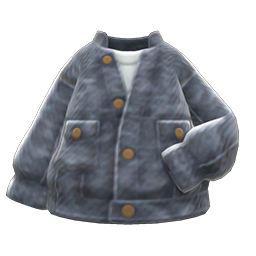 Acid-Washed Jacket Animal Crossing New Horizons | ACNH Items - Nookmall
