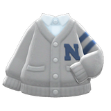 College Cardigan Animal Crossing New Horizons | ACNH Items - Nookmall