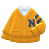 College Cardigan Animal Crossing New Horizons | ACNH Items - Nookmall