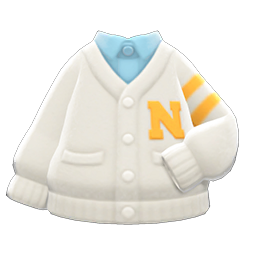 College Cardigan Animal Crossing New Horizons | ACNH Items - Nookmall