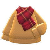 Checkered Muffler Animal Crossing New Horizons | ACNH Items - Nookmall