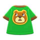 Bear Tee Animal Crossing New Horizons | ACNH Items - Nookmall
